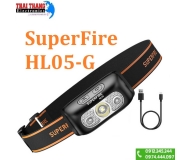 Đèn Pin Đeo Đầu Nhỏ Gọn SuperFire HL05-G