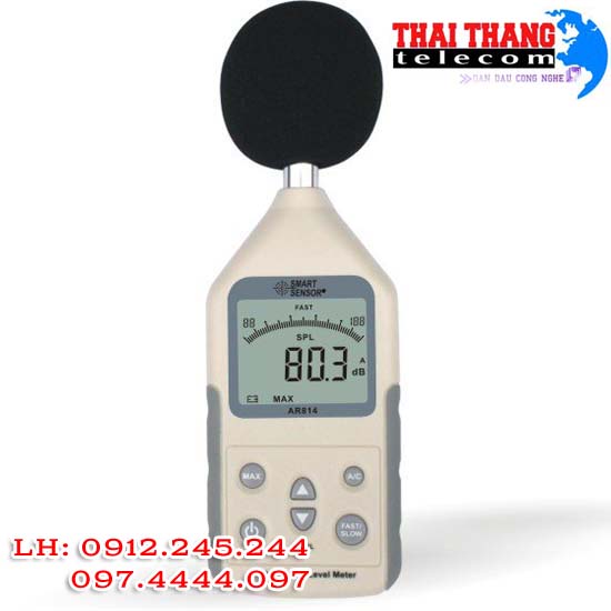 Máy đo cường độ âm thanh Smart Sensor AR814 1